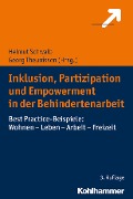 Cover-Bild zum Titel 'Inklusion, Partizipation und Empowerment in der Behindertenarbeit' von ''