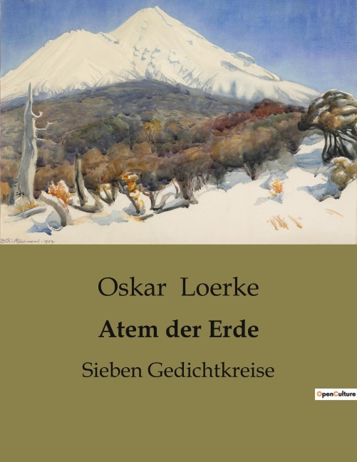 Atem der Erde - Oskar Loerke