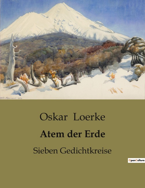 Atem der Erde - Oskar Loerke