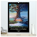 Zwischen (t) räume (hochwertiger Premium Wandkalender 2024 DIN A2 hoch), Kunstdruck in Hochglanz - Conny Krakowski