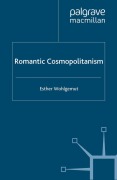 Cover-Bild zum Titel 'Romantic Cosmopolitanism' von 'E. Wohlgemut'