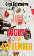 Cover-Bild zum Titel 'Juli, August, September' von 'Olga Grjasnowa'