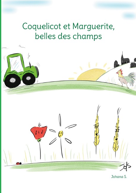 Coquelicot et Marguerite, belles des champs - Johana S.