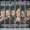 Cover-Bild zum Titel 'Brahms: String Sextets' von 'Cypress String Quartet'