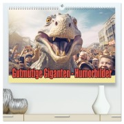 Cover-Bild zum Titel 'Gutmütige Giganten - Humorbilder (hochwertiger Premium Wandkalender 2026 DIN A2 quer), Kunstdruck in Hochglanz' von 'Liselotte Brunner-Klaus'