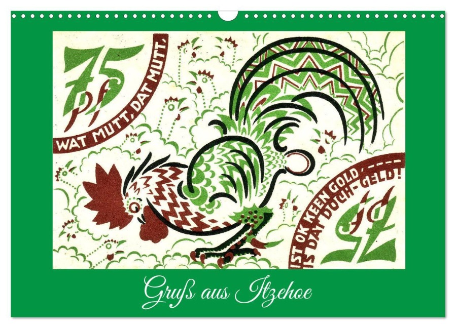 Gruß aus Itzehoe (Wandkalender 2026 DIN A3 quer), CALVENDO Monatskalender - Henning von Löwis of Menar