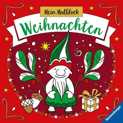 Mein Malblock Weihnachten - 
