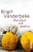 Cover-Bild zum Titel 'Das lässt sich ändern' von 'Birgit Vanderbeke'