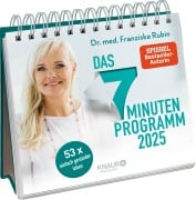 Wochenkalender 2025: Das 7-Minuten-Programm - Franziska Rubin