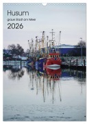Cover-Bild zum Titel 'Husum - graue Stadt am Meer (Wandkalender 2026 DIN A3 hoch), CALVENDO Monatskalender' von 'Franziska Petersen'