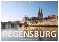 Donauperle Regensburg (Wandkalender 2024 DIN A3 quer), CALVENDO Monatskalender - Hanna Wagner