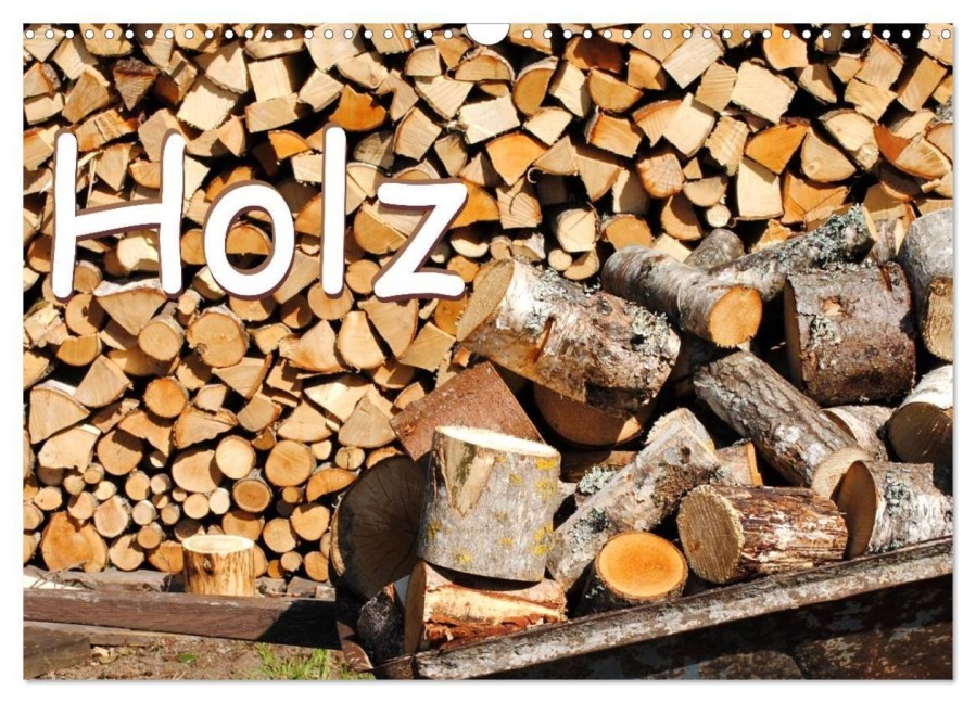 Holz (Wandkalender 2027 DIN A3 quer), CALVENDO Monatskalender - Tinadefortunata