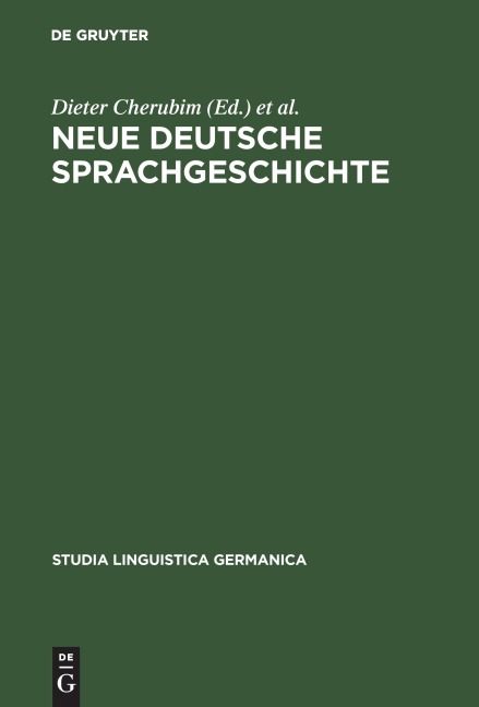 Neue deutsche Sprachgeschichte - 