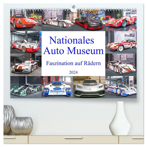 Nationales Auto Museum, Faszination auf Rädern (hochwertiger Premium Wandkalender 2024 DIN A2 quer), Kunstdruck in Hochglanz - Bodo Schmidt Photography