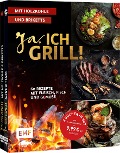 Cover-Bild zum Titel 'Ja, ich grill! - Mit Holzkohle und Briketts: Doppelt gut - 2 Bücher im Set' von 'Guido Schmelich, Mora Fütterer, Christoph Brand'