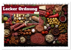 Cover-Bild zum Titel 'Lecker Ordnung (Tischkalender 2026 DIN A5 quer), CALVENDO Monatskalender' von 'Kerstin Waurick'