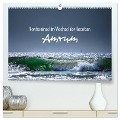 Amrum - Nordseeinsel im Wechsel der Gezeiten (hochwertiger Premium Wandkalender 2025 DIN A2 quer), Kunstdruck in Hochglanz - Lars Daum