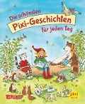 Cover-Bild zum Titel 'Die schönsten Pixi-Geschichten für jeden Tag' von 'Rüdiger Paulsen, Martin Schmitz-Kuhl, Stefanie Fiebrig, Antonia Winterhalder, Usch Luhn'