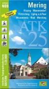 Cover-Bild zum Titel 'ATK25-N09 Mering (Amtliche Topographische Karte 1:25000)' von ''