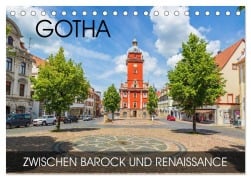 Cover-Bild zum Titel 'Gotha - zwischen Barock und Renaissance (Tischkalender 2027 DIN A5 quer), CALVENDO Monatskalender' von 'Val Thoermer'