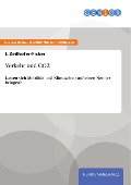 Cover-Bild zum Titel 'Verkehr und CO2' von 'I. Zeilhofer-Ficker'