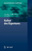 Cover-Bild zum Titel 'Kultur des Eigentums' von ''