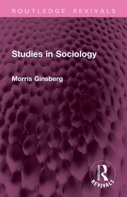 Studies in Sociology - Morris Ginsberg