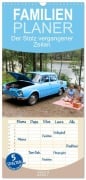 Cover-Bild zum Titel 'Familienplaner 2027 - Der Stolz vergangener Zeiten mit 5 Spalten (Wandkalender, 21 x 45 cm) CALVENDO' von 'Kerstin Waurick'