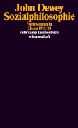 Cover-Bild zum Titel 'Sozialphilosophie' von 'John Dewey'