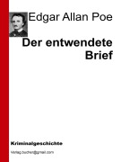 Cover-Bild zum Titel 'Der entwendete Brief' von 'Edgar Allan Poe'