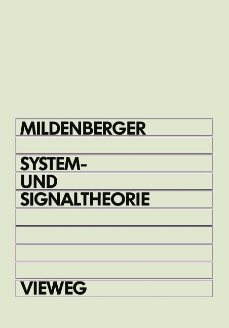 System- und Signaltheorie - Otto Mildenberger
