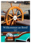 Cover-Bild zum Titel 'Willkommen an Bord! Schiffsdetails 2027 (Wandkalender 2027 DIN A4 hoch), CALVENDO Monatskalender' von 'Peter Hebgen'