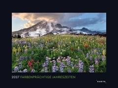 Cover-Bild zum Titel 'Farbenprächtige Jahreszeiten - KUNTH Wandkalender 2027' von ''
