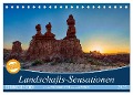 Landschafts-Sensationen (Tischkalender 2025 DIN A5 quer), CALVENDO Monatskalender - Patrick Leitz