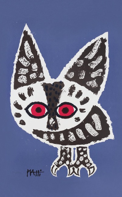 Notizbuch Piatti, Eule - Celestino Piatti