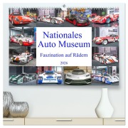 Cover-Bild zum Titel 'Nationales Auto Museum, Faszination auf Rädern (hochwertiger Premium Wandkalender 2026 DIN A2 quer), Kunstdruck in Hochglanz' von 'Bodo Schmidt Photography'