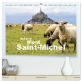 Welterbe Mont-Saint-Michel (hochwertiger Premium Wandkalender 2025 DIN A2 quer), Kunstdruck in Hochglanz - Peter Schickert