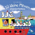 Cover-Bild zum Titel '10 kleine Möwen entdecken Hamburg' von 'Katja Mensing'