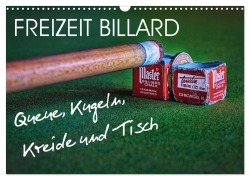 Freizeit Billard - Queue, Kugeln, Kreide und Tisch (Wandkalender 2025 DIN A3 quer), CALVENDO Monatskalender - W. W. Voßen - Herzog von Laar am Rhein