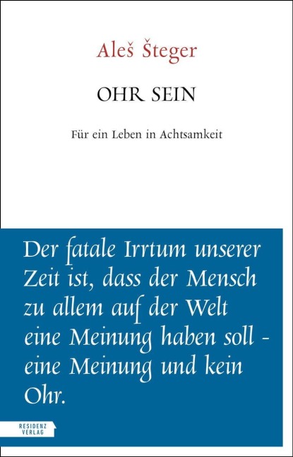 Ohr sein - Ale¿ ¿Teger