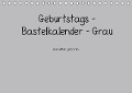 Cover-Bild zum Titel 'Geburtstags - Bastelkalender - Grau (Tischkalender immerwährend DIN A5 quer)' von 'Nina Tobias'