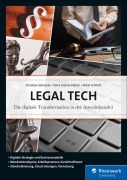 Cover-Bild zum Titel 'Legal Tech' von 'Christian Solmecke, Petra Arends-Paltzer, Robin Schmitt'