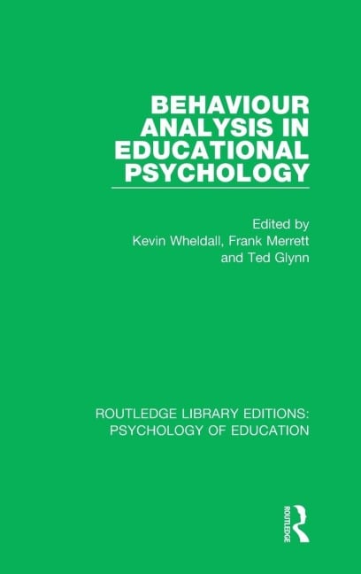 Behaviour Analysis in Educational Psychology - 
