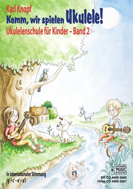 Komm, wir spielen Ukulele! Band 2. Ausgabe mit CD - Karl Knopf