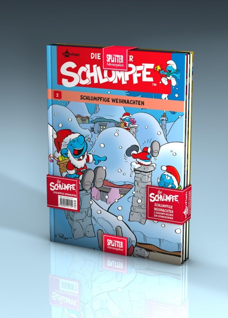 Die Schlümpfe Adventspaket: Drei schlumpfige Comic-Abenteuer - Peyo