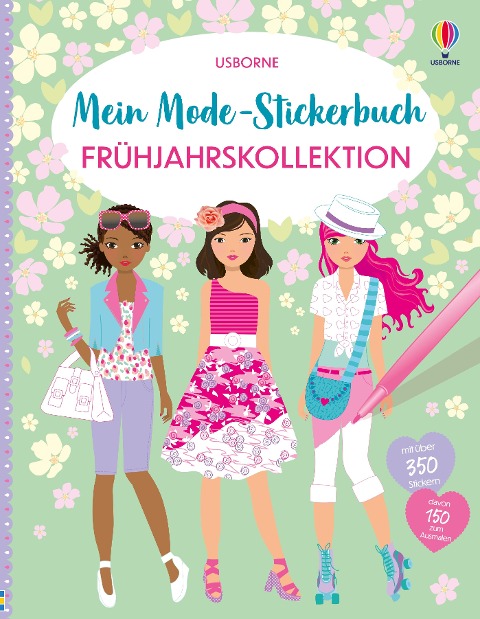 Mein Mode-Stickerbuch: Frühjahrskollektion - 