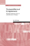 Cover-Bild zum Titel 'The Legal Effects of EU Agreements' von 'Mario Mendez'