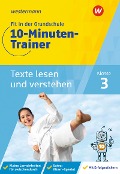Cover-Bild zum Titel 'Fit in der Grundschule - 10-Minuten-Trainer. Texte lesen und verstehen' von 'Bettina Sattler-Holzky'