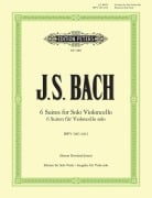 Cover-Bild zum Titel 'Suiten für Violoncello solo BWV 1007-1012 -Übertragung für Viola solo-' von 'Johann Sebastian Bach'