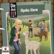Cover-Bild zum Titel 'Folge 101: Alpaka Alarm' von 'Die Drei !!!'